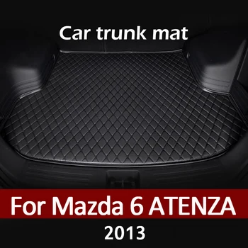 Коврик в багажник автомобиля для MAZDA 6 ATENZA 2013, ковер для грузового лайнера, аксессуары для интерьера