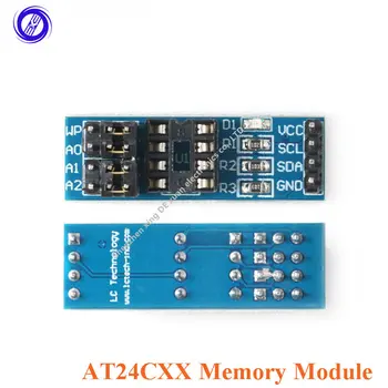 1шт Модуль Памяти AT24CXX EEPROM Модуль Хранения Данных Интерфейс I2C IIC Без Чипа Поддерживает Микросхему Серии AT24C для Arduino