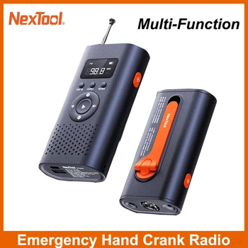 Nextool Многофункциональное Аварийное Ручное Радио Leiyin AM FM-Радио, Фонарик, Сигнализация, Лазерный Луч, Блок Питания для Наружного использования