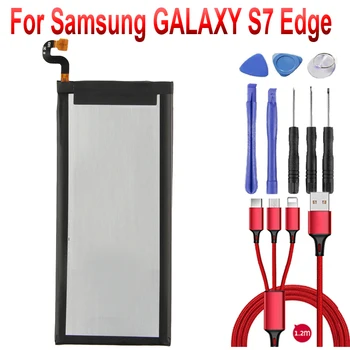 3600 мАч EB-BG935ABE Аккумулятор Для Samsung GALAXY S7 Edge G9350 G935FD G935F Аккумулятор для телефона + USB-кабель + toolki