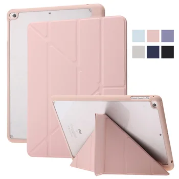 Для iPad 9-го 8-го 7-го 6-го поколения Чехол Smart Cover Для iPad 10.2 9.7 Чехол Для iPad 5 6 7 8 9-го Поколения Air 1 2 Чехол С Держателем ручки