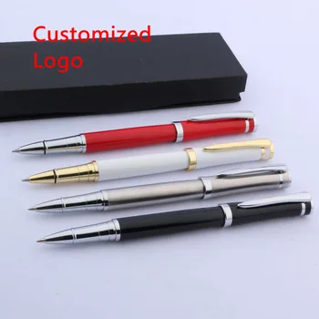 Высококачественная металлическая шариковая ручка 3035, Цветные канцелярские принадлежности, офисные школьные принадлежности, ручка-роллер с индивидуальным логотипом