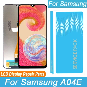 100% Оригинальный Дисплей для Samsung Galaxy A04E LCD SM-A042F SM-A042F/DS Дисплей С Сенсорным Экраном Дигитайзер В Сборе Запчасти для Ремонта