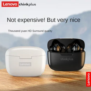 Оригинальные наушники Lenovo XT90 TWS True Wireless Bluetooth 5.0 с сенсорным управлением, мини-наушники, спортивная гарнитура громкой связи, наушники