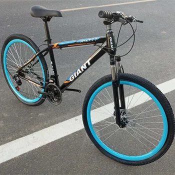 Горный одноколесный спортивный автомобиль, амортизационный велосипед, велосипед для взрослых, студенческий, для гонок по бездорожью, амортизирующий молодежный велосипед с переменной скоростью.