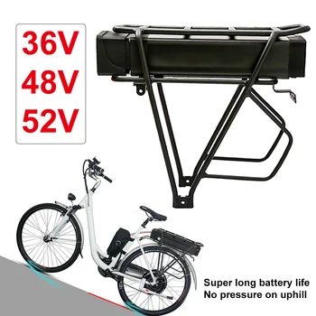 48V 20AH 25Ah 36V 30Ah Ebike Battery 52V электрический велосипед Велосипедная батарея для велосипеда Литиевая Литий-ионная Аккумуляторная батарея Для Багажника