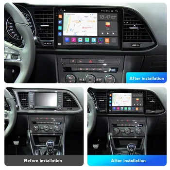 Автомобильный видеоплеер M6 PRO audio Android для Seat Leon 2012-2018 автомобильный видеоплеер GPS BT usb 1