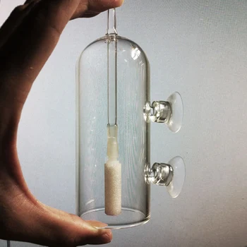 Аксессуар для кислородного насоса со стеклянным воздушным диффузором, предотвращающий разбрызгивание воды, аксессуары для кислородного насоса 2
