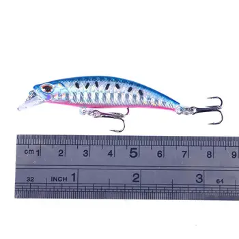 НОВЫЕ искусственные рыболовные приманки Minnow 6,8 см/ 6,5 г Реалистичные 3D глаза Рыболовные снасти для дальнего заброса Подходят для морской пресной воды 2