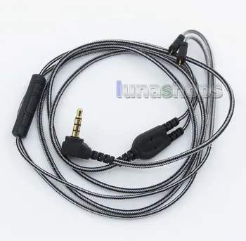 Черно-белые наушники с микрофоном, аудиокабель для наушников Ultimate Ears UE TF10 SF3 SF5 5EB 5pro TripleFi 15vm TF15 LN005507