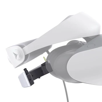 Мини-Динамик 3,5 мм Аудиоинтерфейс Портативный Внешний Усилитель Для Шлема Заменяет Оригинальные Наушники с 4-часовым Сроком Службы Батареи для PS VR2 1