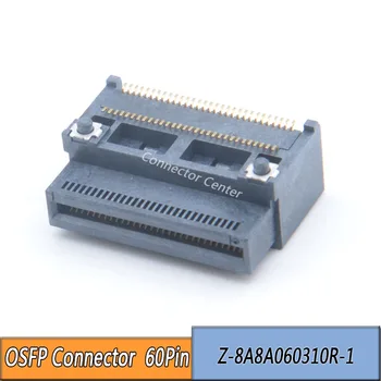 Разъем Nextron OSFP 60P Z-8A8A060310R-1 расположен в 60 положениях с шагом 0,6 мм
