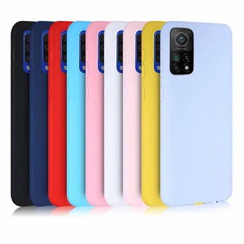 Силиконовый Чехол Candy TPU Simple Cover Чехол Для Телефона Xiomi Redmi 10 Case Redmi 9C Nfc 9A 10C Redmi Note 9 9s 10 10s 11 11s Pro Case
