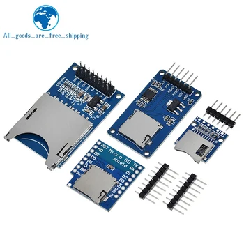 D1 Mini TF Card Module Плата Расширения Хранилища Micro SD Mini Micro SD TF Card Модуль Защиты Памяти С Выводами для Arduino ARM AVR