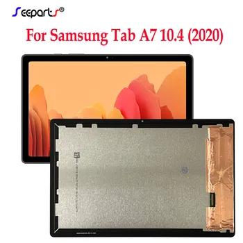Хорошо протестирован для Samsung Galaxy Tab A7 (2020) ЖК-дисплей С сенсорным экраном и цифровым преобразователем В сборе Для Samsung Galaxy Tab A7 LCD SM-T500