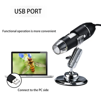 1600X HD Электронный цифровой микроскоп с ручной USB-лупой для WIN XP/7/VISTA 0