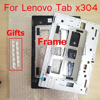 Средняя рамка Безеля ЖК-экрана NW Белый Черный Для Lenovo Tab 4 X304 TB-X304L TB-X304F TB-X304N/X Замена Передней рамки