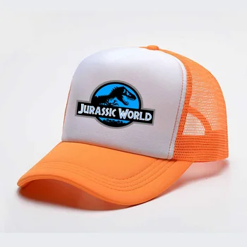 Новая бейсболка с рисунком динозавра в Парке Юрского периода для мужчин и женщин Летняя трендовая кепка Новая молодежная солнцезащитная шляпа Joker Пляжный козырек