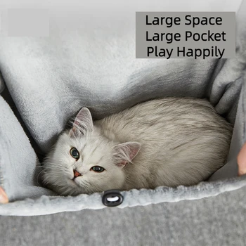 Кошка в фартуке POPOCOLA, удобная переноска без рук, фартук для домашних животных из мягкого дышащего материала в помещении 2