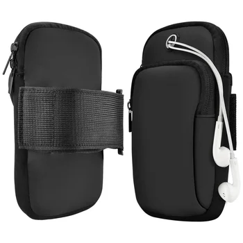 Спортивная рука для бега с рукавом-сумкой, рука для бега с водонепроницаемой рукояткой для мобильного телефона для мужчин и женщин