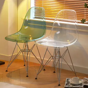 Прозрачные эргономичные обеденные стулья для гостиной, кухни, офиса, салона, стульев для столовой Accent Meuble Nordic Furniture 23GP 3