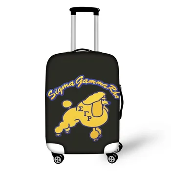 Чехол для чемодана FORUDESIGNS Sigma Gamma Rho, прочный Антифрикционный чехол для багажа, Эластичные аксессуары для путешествий в самолете