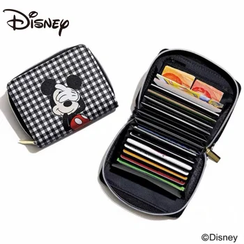 Кошелек-футляр для карточек Disney Mickey Большой емкости, приложение для журналов с несколькими картами, кошелек-приложение