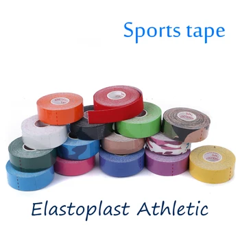 15 цветов, 2 размера, спортивная оберточная лента, самоклеящийся эластичный бинт, эластопласт, спортивный протектор, защита от артрита лодыжек и колен.