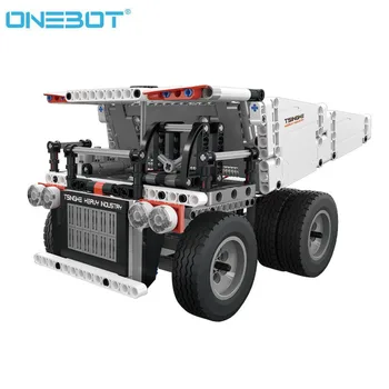 Строительные блоки шахтного грузовика Onebot с чисто механической трансмиссией Изготовлены из 500 деталей имитационной модели высокого качества