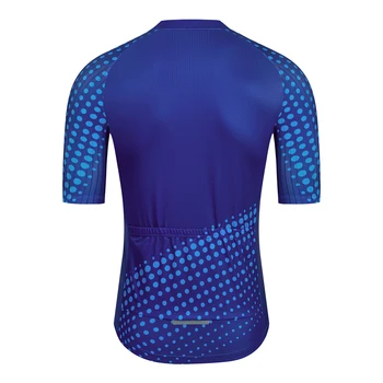 Быстросохнущая Велосипедная Майка Blue Cycling Jersey 2022 Maillot Hombre Ciclismo Велосипедная Одежда из Стрейча и Спандекса Tenue Cyclisme Homme 1