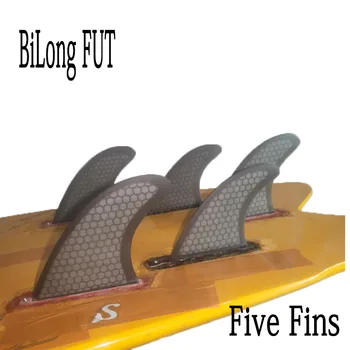 BiLong FUT Five Fin a Набор Плавников Для доски для серфинга BiLong Futures Fin Box 3G7 2XS 5 шт Стекловолоконные Плавники для серфинга boogie board Доски для серфинга