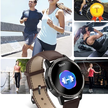 2021 Смарт-часы с полным сенсорным дисплеем, ЭКГ, Температура тела, давление кислорода в крови, многоязычные спортивные умные часы, водонепроницаемые
