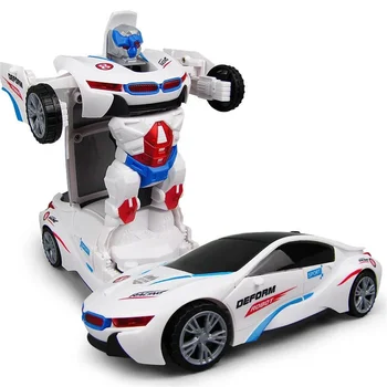 Электрическая Светомузыкальная деформация, Трансформация гоночного автомобиля, Робот-игрушка в подарок для детей