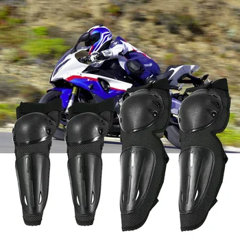 2шт x Защита колена/2шт x Защита колена голени налокотника Мотоциклетные наколенники для мотокросса Защитные наколенники Защитное снаряжение
