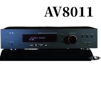 AV8011 (K) Чистый предварительный усилитель 11,2-канальный Предварительный усилитель для кинотеатра, Усилитель мощности панорамного звука 108 дБ/Искажение 0,0024%