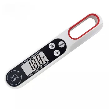 Цифровой пищевой термометр с подсветкой, складной кухонный термометр Termometro, зонд для барбекю, датчик температуры мяса, молока, масла, измерительный прибор 2