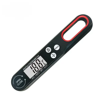 Цифровой пищевой термометр с подсветкой, складной кухонный термометр Termometro, зонд для барбекю, датчик температуры мяса, молока, масла, измерительный прибор 3