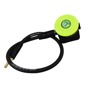 DEDEPU 1 комплект Регулятор дыхания для дайвинга Дыхательный клапан для дайвинга со Вторичной головкой Респиратор для дайвинга Зеленый