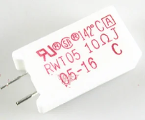 5ШТ резистор RWT05 10 Ом J 10R 142℃