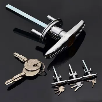 Т-образная ручка для открывания гаражных ворот с 2/4 ключами для автофургонов и трейлеров