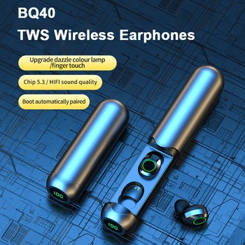 Наушники TWS Bluetooth 5.3 Беспроводные наушники Hi-Fi Стерео Водонепроницаемая гарнитура Сенсорное управление шумоподавление для Xiaomi