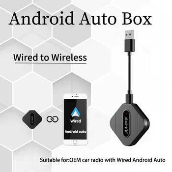 Проводной и Беспроводной Carplay Android Auto Car AI Box для Apple Carplay Беспроводной адаптер USB Type C Dongle Plug and Play Playaibox