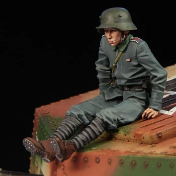 1/35 Солдат, набор смолы для первой мировой войны soldiers GK Военная тематика Без покрытия, без цвета