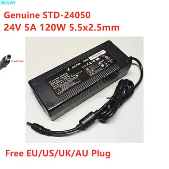 Оригинальный адаптер переменного тока STD-24050 24V 5A 120W 5,5x2,5 мм для зарядного устройства TECH Power Supply