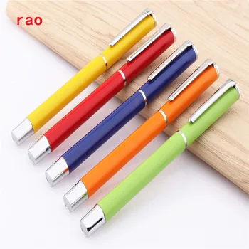 Роскошное качество 801, все цвета, деловая офисная ручка-роллер со средним пером, новые канцелярские принадлежности для школьников