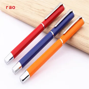 Роскошное качество 801, все цвета, деловая офисная ручка-роллер со средним пером, новые канцелярские принадлежности для школьников 1