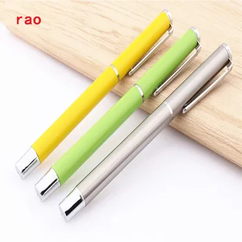 Роскошное качество 801, все цвета, деловая офисная ручка-роллер со средним пером, новые канцелярские принадлежности для школьников 2