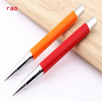 Роскошное качество 801, все цвета, деловая офисная ручка-роллер со средним пером, новые канцелярские принадлежности для школьников 4