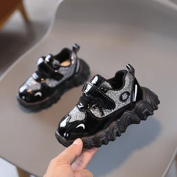 Детская обувь для малышей, Весна-осень, Новая детская спортивная обувь, Корейская версия, кроссовки для девочек, Дышащие кроссовки для мальчиков