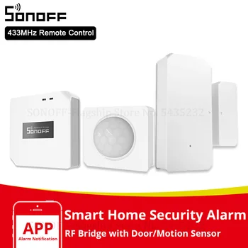 Itead SONOFF RF Bridge 433 МГц Беспроводной Wifi Пульт Дистанционного Управления PIR3 Датчик Движения DW2 Дверной Оконный Датчик для Автоматизации Умного Дома